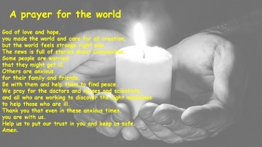 A prayer for the world