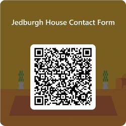 Jedburgh House contact form QR code