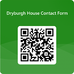 Dryburgh House contact form QR code